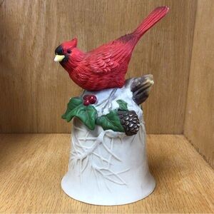 Red Cardinal Bird Bell